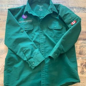 Boy Scout official uniform shirt